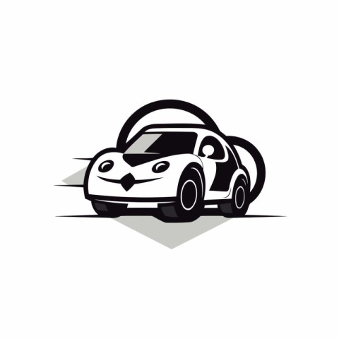 Sport car vector icon logo design template. Sport car logo desig