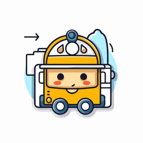 Cute robot. Vector illustration. Cute robot. Cute robot.