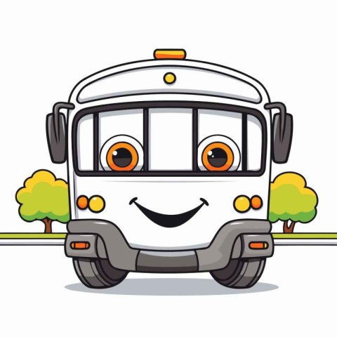 bus character design. vector illustration eps10 graphic   backgr