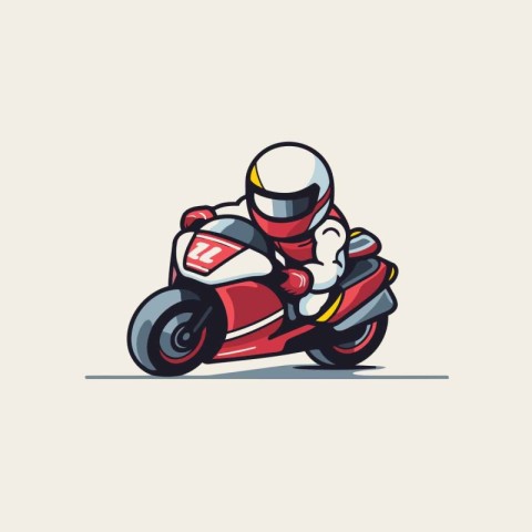 Motorcycle vector logo. sport motorbike icon. vector illustratio