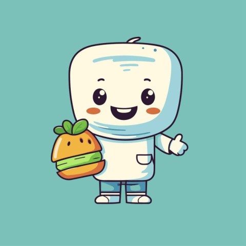 Cute toothbrush character vector illustration. Cute toothbrush c