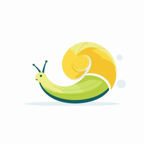 Snail icon. Cartoon illustration of snail vector icon for web de