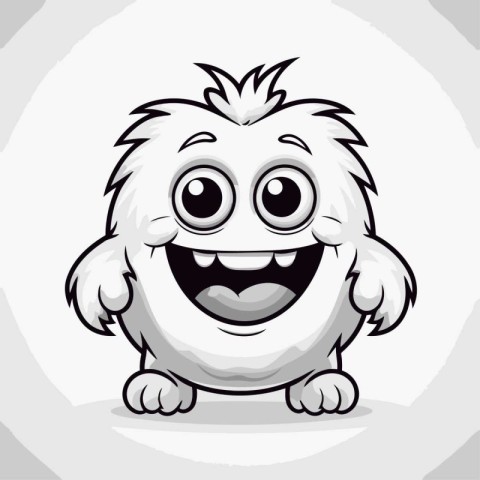 Illustration of a Cute Owl Cartoon Mascot Character on a White B