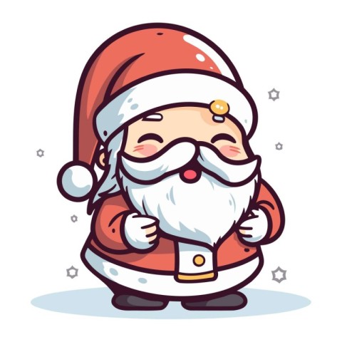 Santa Claus vector illustration. Santa Claus vector illustration