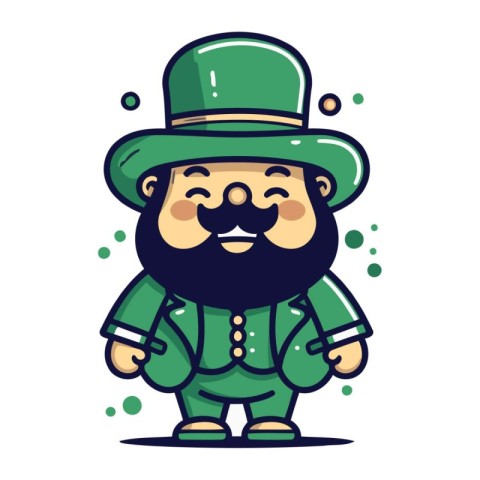 Leprechaun   St. Patricks Day Vector Icon