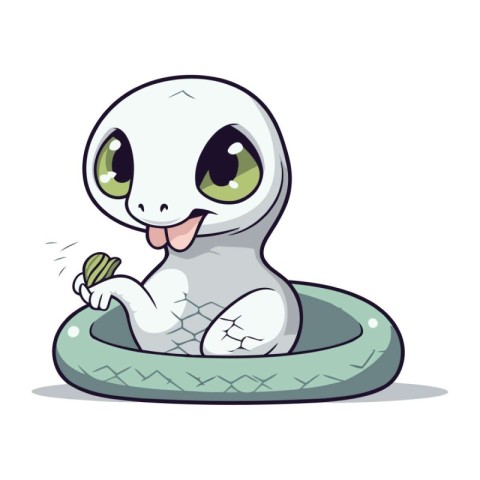 snake mascot design. Animal cute zoo life nature and fauna theme