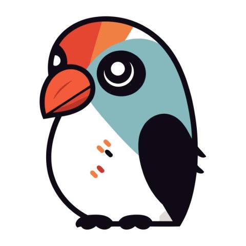 cute penguin cartoon vector illustration graphic design vector i