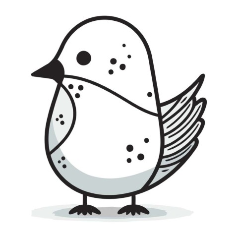 Bird design over white background. vector illustration. Eps 10 f