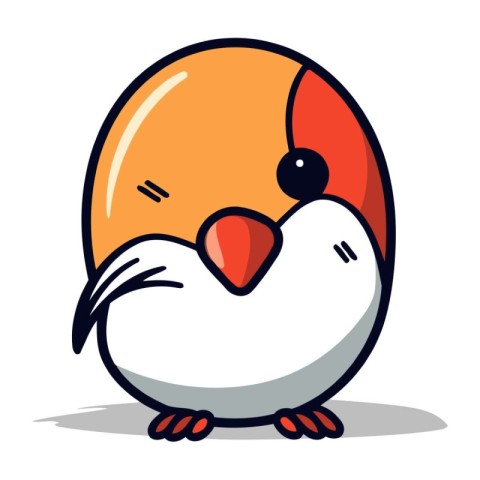 Cute Penguin Cartoon Mascot Character Vector Icon Illustration D