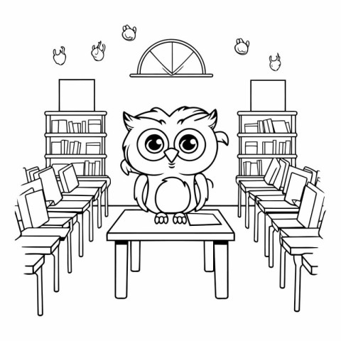 Owl cartoon design. Kawaii expression cute character funny and e