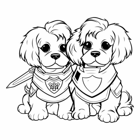 Cavalier King Charles Spaniel and King Charles Spaniel Coloring