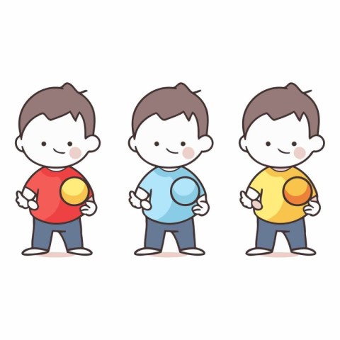 cute boy cartoon character vector illustration design.
