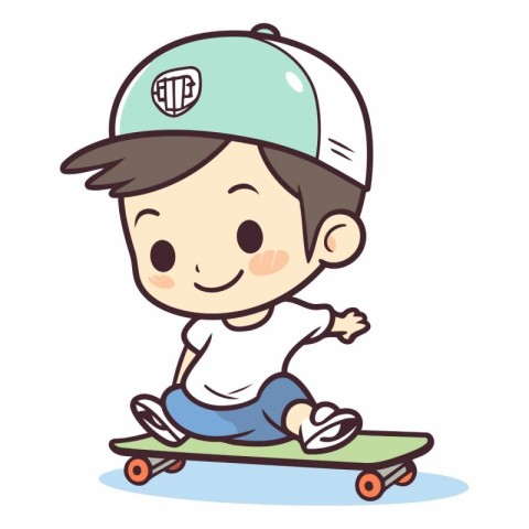 Boy riding skateboard of a boy riding a skateboard.