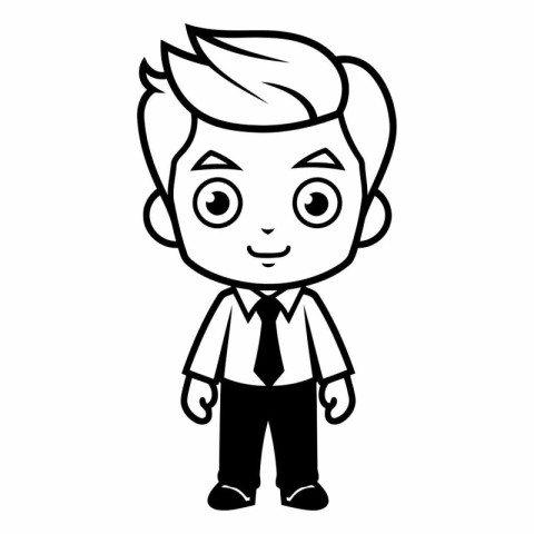 businessman avatar character icon vector illustration design gra