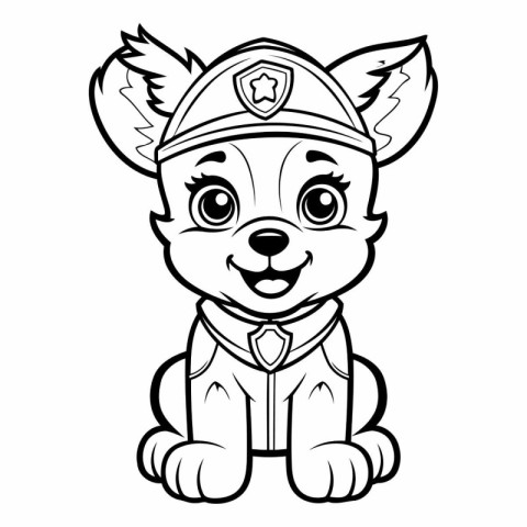 Cute Cartoon Chihuahua - Coloring Book for Kids