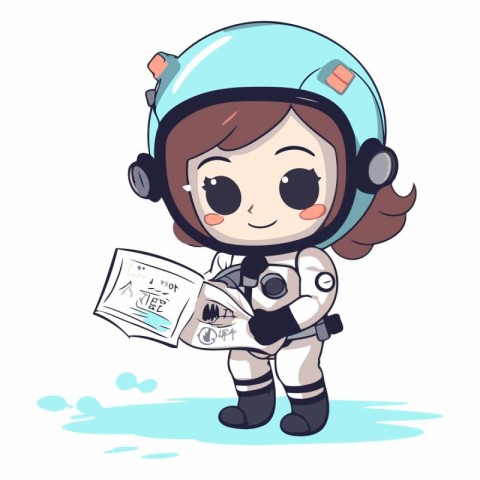 astronaut. spacesuit. cosmonaut. space. astronomy. drawing. cute