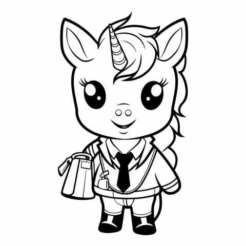 mascot. horse. unicorn. horn. little. child. mammal. kid. charac