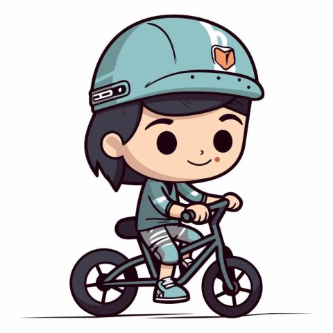 Boy riding a bike of a boy on a bicycle.