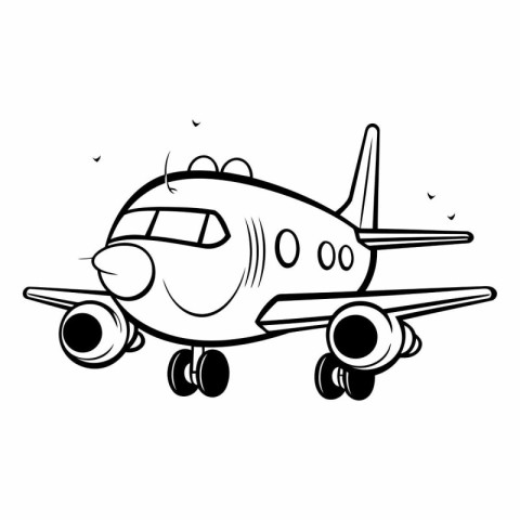 Plane icon. Airplane transport and flight theme. Isolated design