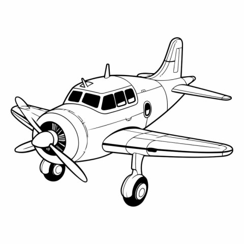 airplane icon cartoon isolated vector illustration graphic desig