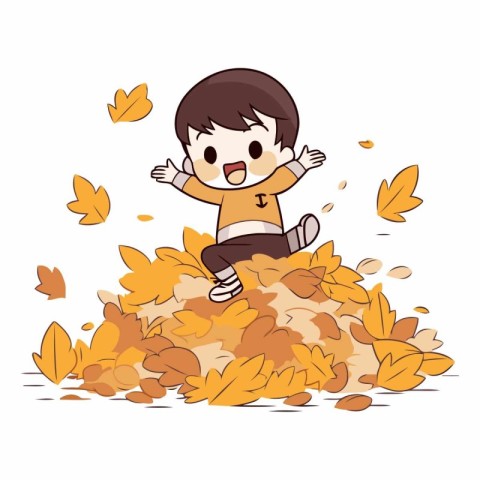 fall. autumn. leaf. little. child. childhood. small. kid. nature